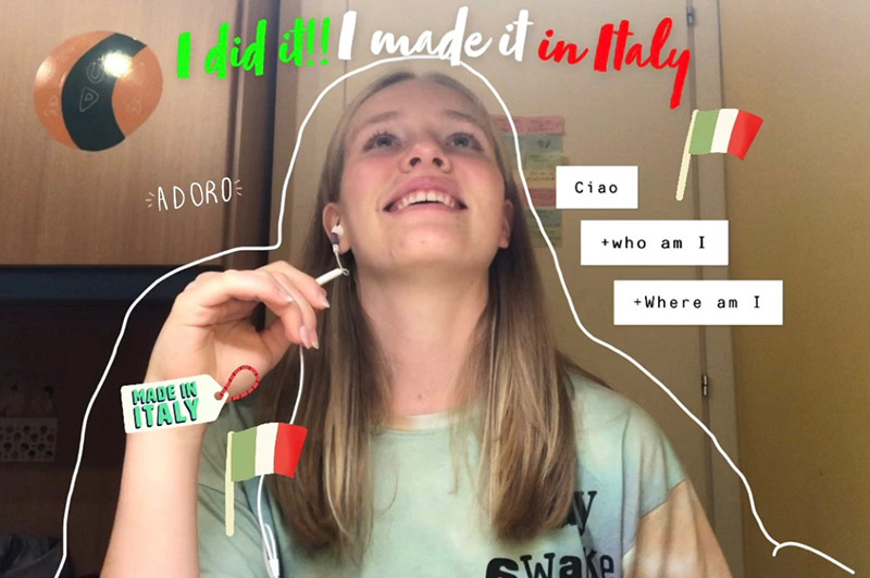 Lieke Bitter in Argentinië