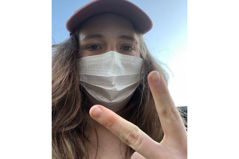 Lieke Bitter in Argentinië