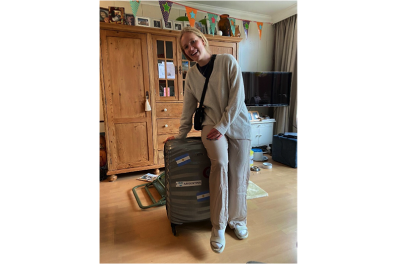 Lieke Bitter in Argentinië